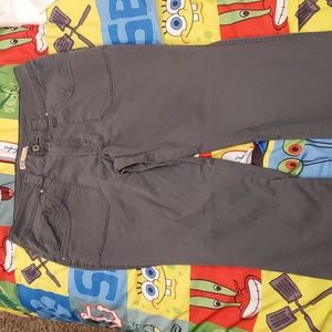 🎍2 for$20Women's Faded Glory Stretch Missy 16 Petite Gray Pants